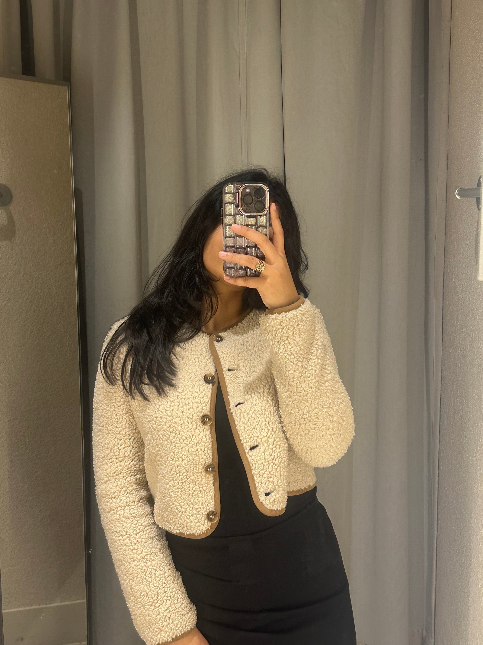 H&M Teddy Cardigan